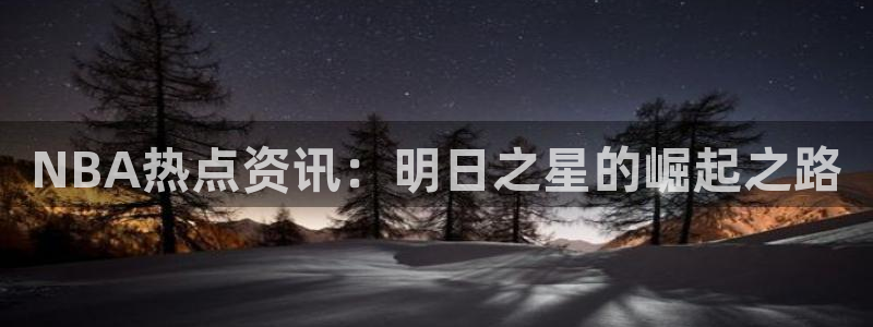 球友直播下载：NBA热点资讯：明日之星的崛起之路